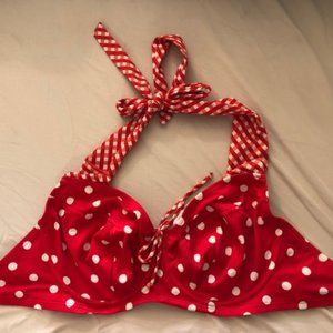 Bravissimo Polka Dot Bikini Top - 28HH